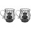 2 Pcs Holder Pot Coffee Storage Rack Fruit Basket Pod Organizer 1