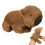 Furry Animal Slap Bracelet Chocolate 1pcs 1