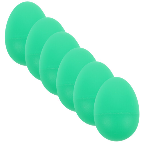 18Pcs Portable Green Plastic Shaker Eggs Kids Percussion Learning Toy 1