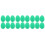 18Pcs Portable Green Plastic Shaker Eggs Kids Percussion Learning Toy 9