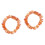 2Ensembles Ensemble Cristal DIY Accessoires Pierres Orange 5