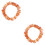 2Ensembles Ensemble Cristal DIY Accessoires Pierres Orange 6