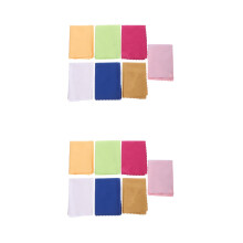 14Pcs Assorted Color Cotton Cleaning Cloths Reusable Instrument Wipes