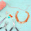 2Ensembles Ensemble Cristal DIY Accessoires Pierres Orange 9