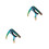 2Pcs Durable Metal Ukulele Capo Tone Clamp Multi-Color 1