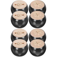 8Pcs Wood Furniture Legs for Cube Storage Sofa Couch Cabinet Feet