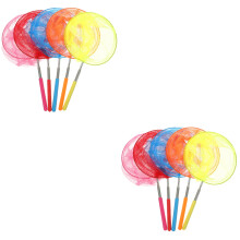 10Pcs Extendable Bugs Nets Nylon Net Kids Outdoor Toys Assorted Color