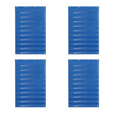 4Pièces Organisateur Mural En Polyester Pour Rangement En Classe
