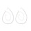 Raindrops Silver Rhinestone Bra Straps For Women 1 Pair 1