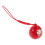2Pièces Pendentifs Artisanales En Rouge, Decor DIY 3