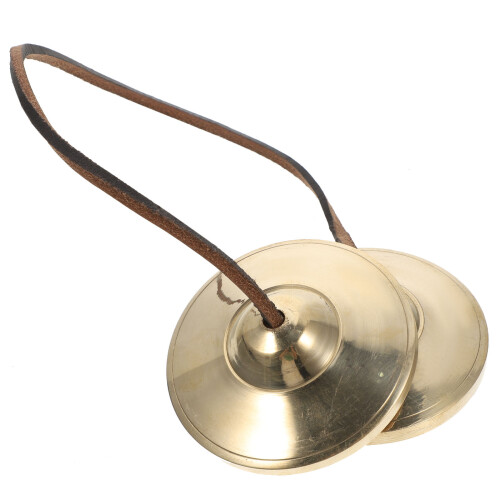 Copper Handmade Cymbal Bell Percussion Instrument for Home