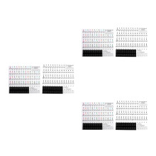 Langdurige Piano Keyboard Decals Water- En Zweetbestendig
