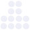 240Pcs Clear Plastic Earring Backs for Studs Durable Safe DIY Use 1