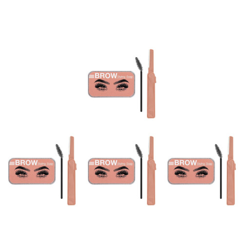 12Pcs Eyebrow Styling Wax Colorless Transparent Pomade