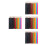 240Pièces Crayons De Couleur Mini Bois Multicolores Pour École 5