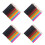 240Pièces Crayons De Couleur Mini Bois Multicolores Pour École 6