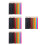 240Pièces Crayons De Couleur Mini Bois Multicolores Pour École 8