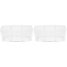2Pcs Coffee Capsule Holder Acrylic Box Clear Organizer For Coffee Bar