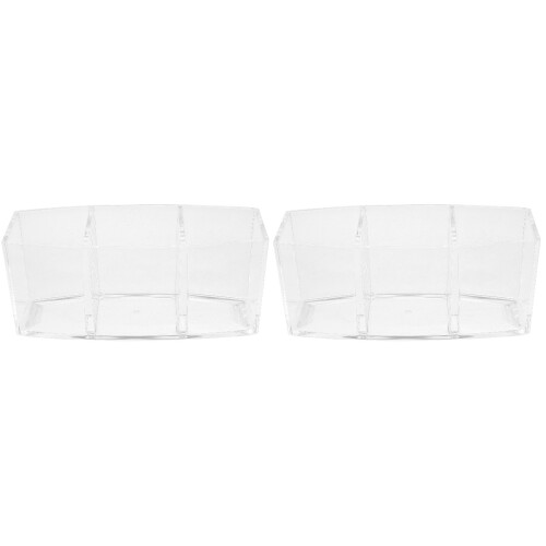 2Pcs Coffee Capsule Holder Acrylic Box Clear Organizer For Coffee Bar