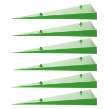 18Pcs Durable Plastic Table Corner Cushions Green Foosball Edges Cover