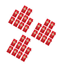 30Pcs Red Paper Wedding Invitations Elegant Chinese Style for Weddings