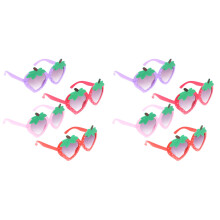 8 Pairs Toddler Strawberry Sunglasses For Girls
