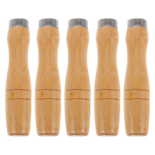 10Pièces Poignées En Bois Khaki Pour Outils De Réparation Ergonomiques