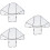 3Pcs Transparent Double Stroller Rain Cover Universal Windproof Shield 1