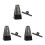 3Sets Black Mechanical Metronome for Drum Practice Durable ABS Case 1