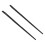 10Pcs Black Metal Double Hole Needles for Durable Hand Sewing 3