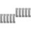 10Pcs Durable Silver Beekeeping Tool Anti-Escape Metal Beehive Sheet 1