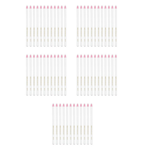 5Pcs Practical White Marker Crayons for Sewing Glass Marking