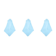 3Pcs Hooded Coral Fleece Bath Towels Robes