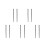 10Pcs Black Metal Double Hole Needles for Durable Hand Sewing 4