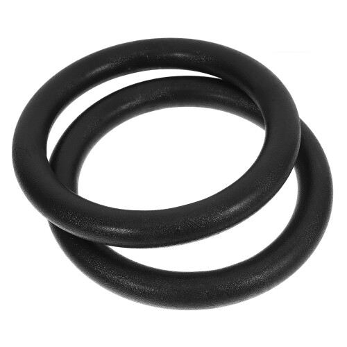 6Pcs Professional Black Workout Rings for Home Gym Functional Training 2
