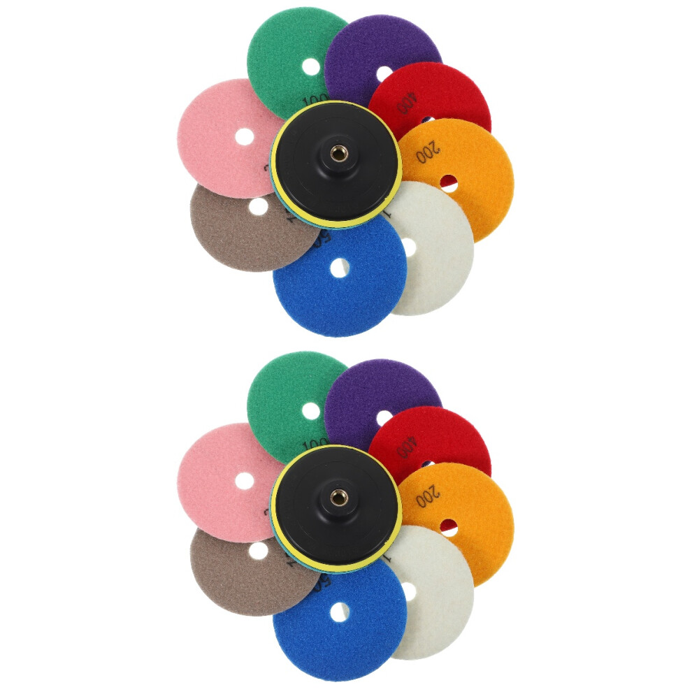 20Pcs Nylon Grinding Polishing Discs For Ceramic Marble Quartz 3703416326401