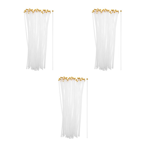 150Pcs Delicate Plastic Flagpoles for Decorative Handheld Flag Use