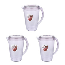 3Pcs Multipurpose Grey Household Water Kettles Heat-Resistant