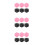 18Pcs Double-Sided Foldable Portable Makeup Mirrors Assorted Colors 1
