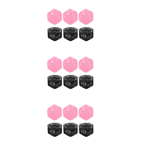 18Pcs Double-Sided Foldable Portable Makeup Mirrors Assorted Colors