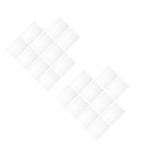 20Pcs Transparent PP Book Covers Soft Protective Sleeves for Books