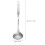 10Pcs Silver Stainless Steel Scoop Soup Ladle Multi-Use Kitchen Tool 2
