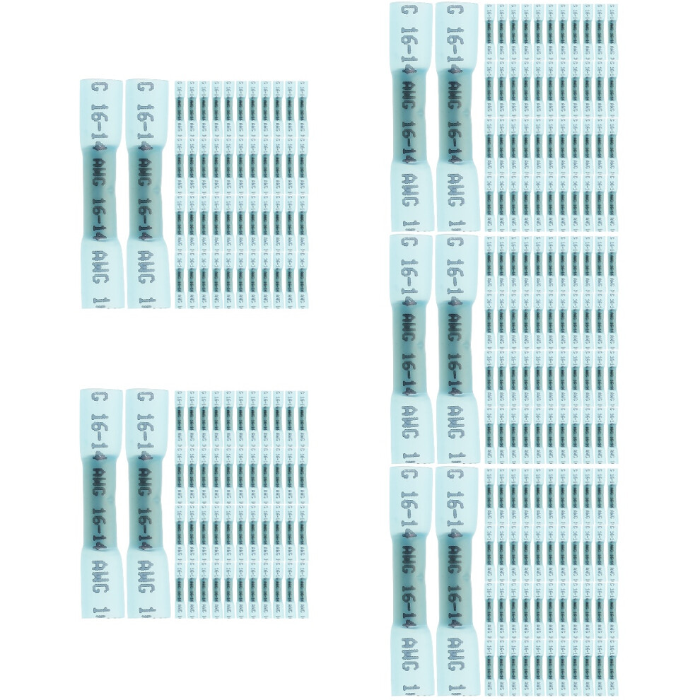 1000Pcs Heat Shrink Electrical Butt Connectors Copper Wire Terminals 3703348637859