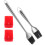 4Sets Assorted Color Silicone Pastry Brush for Baking and Grilling Use 1