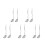 10Pcs Silver Stainless Steel Scoop Soup Ladle Multi-Use Kitchen Tool 11