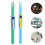 4Pairs Wooden Drum Sticks Assorted Color Lightweight Practice Drumming 9