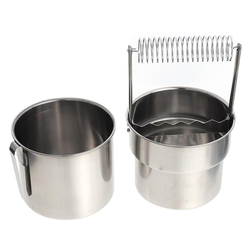 Mlins Pencil Holder Paint Washer Artists Round Brush Brushes Silver 3703348628239