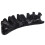 2Pcs Black Solid Ebony Pen Rack Paperweight Wood Brush Holder 1