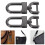 6Pcs Metal Snap Hooks Durable Dark Grey Buckles for Bag Strap DIY Use 7