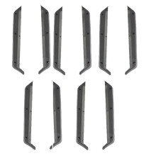 10x Unter Kanten Schutz Unter Seiten Schutz Baugruppe für 124019 124018 1/12 RC Auto Ersatz Teile